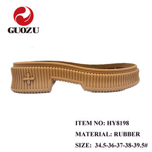 Vente chaude Semelles en caoutchouc de haute qualité pour chaussures de mode pour la fabrication de bottes et de semelles extérieures de chaussures - Product Image 2