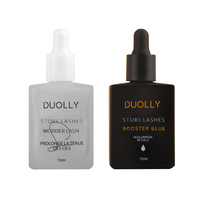 Botol penetes kaca parfum mewah desain panas 15ml/30ml penyemprot Pompa persegi datar gaya Luge pencetak layar kosong