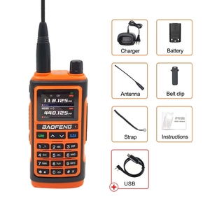 Pour talkie-walkie Baofeng UV-17 Pro pour enfants, haute puissance 8W, radio multibandes FM 76-520MHz M L - Product Image 5
