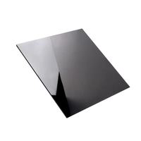 Feuille acrylique plastique coulée feuille acrylique transparente prix 4 pieds X 8 pieds découpe laser noir miroir acrylique personnalisé publicité 2 tonnes