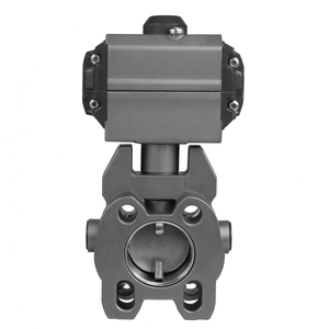Vanne papillon pneumatique de type wafer COVNA, commande urgente, vanne papillon actionnée par l'air, siège en EPDM, acier inoxydable 304 - Product Image 4