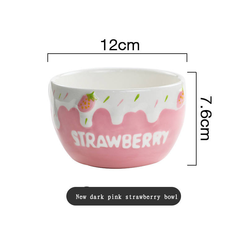 New dark pink strawberry