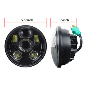 5.75 LED Motorcycle <strong>Headlight</strong> Round Led <strong>Headlight</strong> for <strong>Harley</strong> Sportster 1200 883 48 - Product Image 2