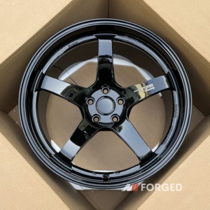 Maining Forged Racing GT Hyper Black Premium Beyond Wheels Sport Style pour Supra 350Z 370Z 86 BRZ Advan Wheels Jantes - Product Image 5