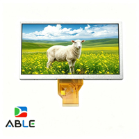 Innolux AT090TN10 9-Zoll 800x480 RGB 50-Pin 450cd/m2 TFT LCD-Bildschirmmodul mit optionalem resistivem/kapazitivem Touchpanel