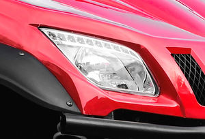 UTV automatique de qualité 650cc à 4 roues, élégant, à carrosserie ouverte, moto motorisée pour adultes, certifié EPA, moteur 4 temps, transmission 4 roues motrices - Product Image 4