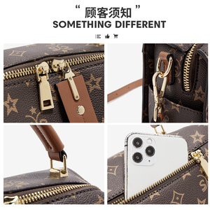 Borse Più Vendute all'Ingrosso per Giovani Donne Borsa a Cuscino Casual a Tracolla in Pelle Borsa di Design per Donna Portafoglio da Ragazza - Product Image 5