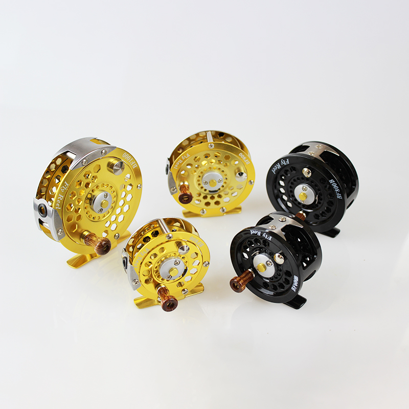 alibaba fly reel Full Metal Front Reel with Force-relieving Fishing Fly Reel Right Hand 1:1  Gear Ratio Stainless Steel for Stream River Lake| Alibaba.com
