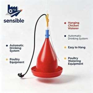 Bebedero Automático para Pollos de 8L, Sistema de Bebederos Colgantes para Aves de Corral, Dispensador de Agua para Pollos de Engorde y Gallinas Ponedoras - Product Image 2