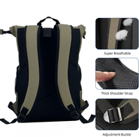 Sac à dos de voyage universitaire extensible de haute qualité, écologique, imperméable et antivol, avec fermeture éclair et fermoir, unisexe, pour usage quotidien décontracté