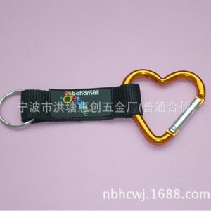 Aluminum Carabiners With Digital Printing Sports Theme Keychain For Outdoor Activities Durable Design - Product Image 3