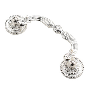 Poignée de tiroir antique Yunchang Hardware 120x50mm en alliage de zinc, style européen rétro, pour porte de placard et meubles - Product Image 5