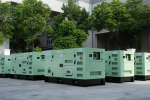 Groupe électrogène 550 KVA 440 KW de type silencieux pour usage industriel - Product Image 1