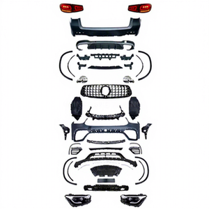 Mingyang New <strong>Tuning</strong> Car Bumper Bodykit with Headlights &amp; Taillights 16-19 for BENZ <strong>GLC</strong> X253 Screw-On Retrofit/Upgrade Kit - Product Image 1
