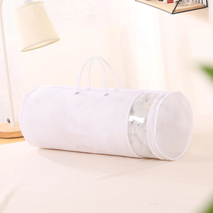 Suministro directo de fábrica <span class=keywords><strong>Bolsas</strong></span> de tela no tejida modernas <span class=keywords><strong>Bolsas</strong></span> de embalaje de almacenamiento de ropa de cama comprimidas <span class=keywords><strong>al</strong></span> vacío cilíndricas <span class=keywords><strong>al</strong></span> por mayor - Product Image 1