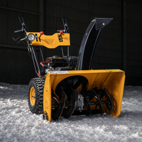 Déneigeuse autotractée Loncin à moteur essence, tarière en alliage, portée de 600 mm, pour usage municipal