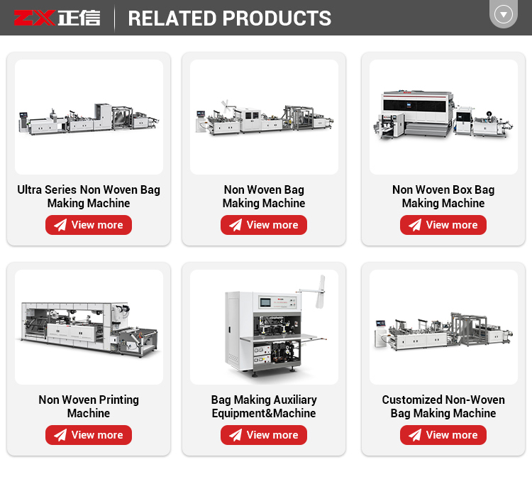 ZX-LT500 Non Woven Bag Making Machine - Multifunctional, Reliable