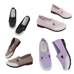 Giày vải <span class=keywords><strong>2025</strong></span> mùa xuân phụ nữ lưới thoáng khí dễ dàng mặc siêu trượt trên giày vải cho mặc hàng ngày - Product Image 6