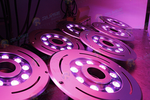 IP68 étanche rvb LED <span class=keywords><strong>en</strong></span> acier inoxydable 316L buse à Jet d'eau <span class=keywords><strong>petit</strong></span> <span class=keywords><strong>jardin</strong></span> extérieur paysage fontaine lumières éclairage sous-marin - Product Image 5