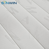 Matelas à bobine de poche en mousse de soutien haute densité, respirant et de taille normale, emballage enroulé
