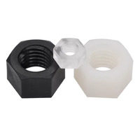 ISO 4032 Nylon Hexagonal Nut M2 M3 M4 M5 M6 M8 M10 M12 Plastic Nuts Variety of Nuts