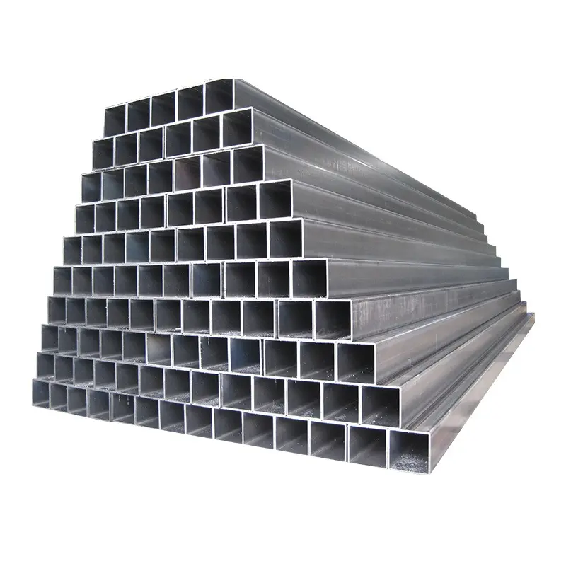 High quality hot-rolled square steel pipe sold directly by the manufacturer galvanized square steel pipe