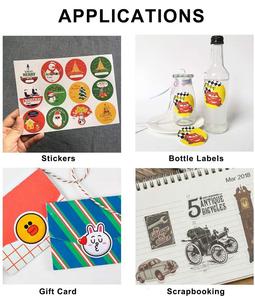 Giấy Bóng Chất Lượng Giấy A4 Kích Thước Giấy Dính Nhãn Đầy Đủ Nhãn Tương Thích Cho Máy In Phun - Product Image 5