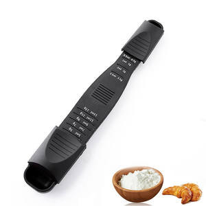 Kingwise cuisine cuisson prix cuillère à mesurer en plastique tasse à mesurer PP cuillère à échelle réglable double face cuillère à mesurer numérique - Product Image 1