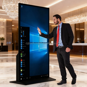 Thương mại LCD hiển thị 85/75inch smrat 4K UHD đầy đủ màu sắc quảng cáo hiển thị Android với CMS cho thang máy trung tâm mua sắm - Product Image 1