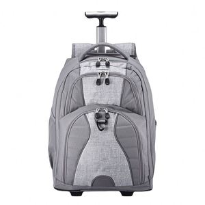 Sac à dos à roulettes pour ordinateur portable, grande capacité, résistant à l'eau, pour adultes, certifié BSCI, idéal pour l'université - Product Image 1