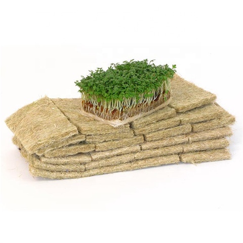 Organic Eco-Friendly Jute Non Woven Needle-Punched Medium Weight Plain Mat Horticultural for Growing Home Decor