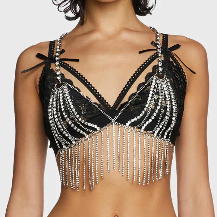 tassel bralette
