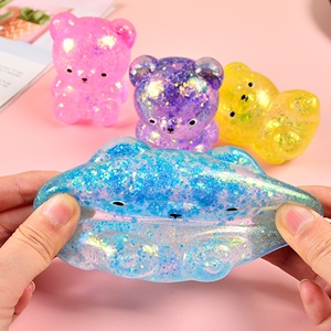 Nouvel Arrivage : Jouet Squishy Apaisant Ourson en Maltose, Jouet à Presser Sensoriel Calmant, Nouveauté Anti-Stress pour Enfants et Filles - Product Image 4