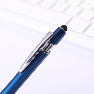 Bolígrafo Promocional X710 2 en 1 Personalizado, Bolígrafo de Metal de Lujo Multicolor con Punta Táctil y Logotipo Impreso para Oficina - Product Image 4