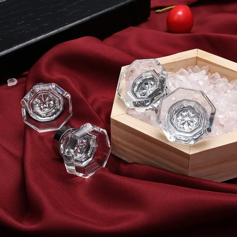 Hoge Kwaliteit Diamant Stijl Decoratieve Fancy Pull Kast Kristal Knoppen Handgrepen