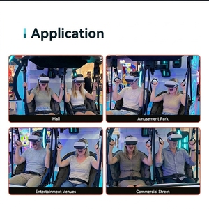 <span class=keywords><strong>Simulateur</strong></span> de Parapente VR Commercial Intérieur pour 2 Joueurs, Jeu de Vol Dynamique en Parapente, Cinéma de Réalité Virtuelle 9D - Product Image 6