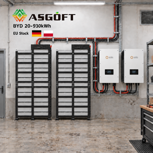 Batterie au lithium Powergo 60kWh 100kWh 200kWh haute tension 100kW, armoire de stockage d'énergie pour micro-réseau industriel européen, stock UE - Product Image 1