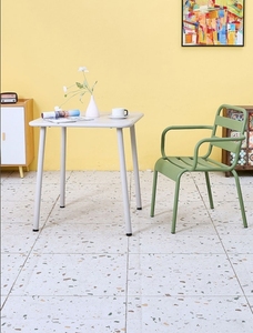Meilleur meuble d'extérieur moderne Ensemble <span class=keywords><strong>de</strong></span> chaises <span class=keywords><strong>de</strong></span> patio en <span class=keywords><strong>fer</strong></span> <span class=keywords><strong>forgé</strong></span> Chaises <span class=keywords><strong>de</strong></span> salle à manger Meubles <span class=keywords><strong>de</strong></span> <span class=keywords><strong>jardin</strong></span> Chaise <span class=keywords><strong>de</strong></span> salle à manger en métal pour <span class=keywords><strong>salon</strong></span> - Product Image 6