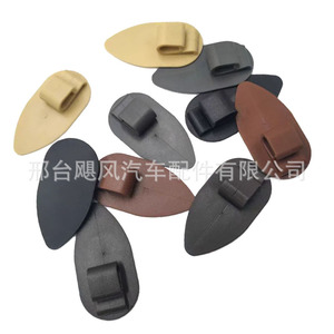 Car Floor Mat Anti Slip <b>Clip</b> 56mm Universal TPE Material Brown Color - Product Image 4