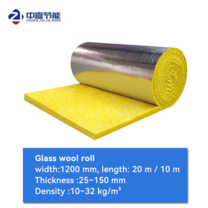 Fabricant chinois OEM sur mesure, rouleau de laine de verre en aluminium, largeur 1,2 m, résistant au feu, isolation thermique pour toit et grenier, certifié CE - Product Image 2