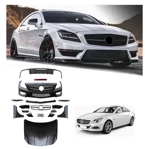 Buenas ventas Amg Surround Modificaciones de parachoques delantero y trasero Kit de carrocería para Mercedes-Benz CLS-Class W218 Kit de carrocería para mercedes-benz