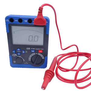 เครื่องทดสอบฉนวนไฟฟ้าดิจิตอล CEM DT-6605 5kV เมกะโอห์มมิเตอร์ สำหรับทดสอบหม้อแปลงไฟฟ้า - Product Image 3