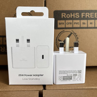 Chargeur mural USB-C super rapide EP-T2510 25W en gros, adaptateur de voyage Type C pour Samsung Galaxy Note 10 S22 S23 S24 S25 PD