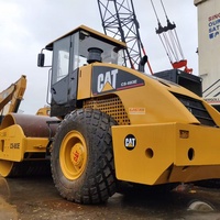 Rouleau compresseur Caterpillar CS683E d'occasion de bonne qualité, d'origine japonaise, compresseur routier Cat CS683E, rouleaux compacteurs Caterpillar