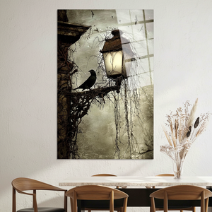 Art Deco Landscape Panel Print Art Deco Home Decor Wall Hanging with Clear <b>Frame</b> <b>Canvas</b> Print - Product Image 3