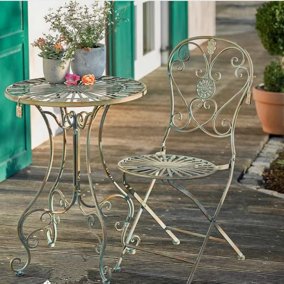 Outdoor Furniture Cast Iron Garden Coffee Table Iron Garden