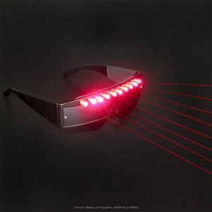 Laser rouge <span class=keywords><strong>Lunettes</strong></span> Laser X <span class=keywords><strong>Police</strong></span> Men En Verre Pour LA Lumière Croissante MENÉE D'étape de Représentation Costume Vêtements - Product Image 2