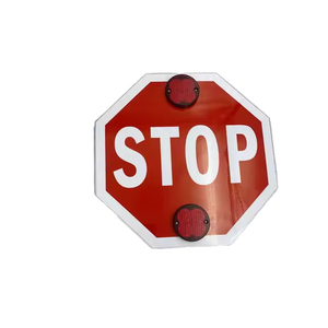 Panneaux de signalisation routière réfléchissants robustes de 2 mm/3 mm pour passages piétons et intersections - Product Image 6