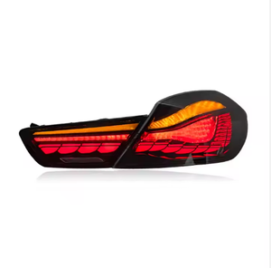Feux arrière SJC pour BMW Série 6 <span class=keywords><strong>F12</strong></span> F13 2012-2019, style écailles de dragon, LED <span class=keywords><strong>GTS</strong></span>, plug and play, feux de freinage, clignotants, feux arrière - Product Image 4