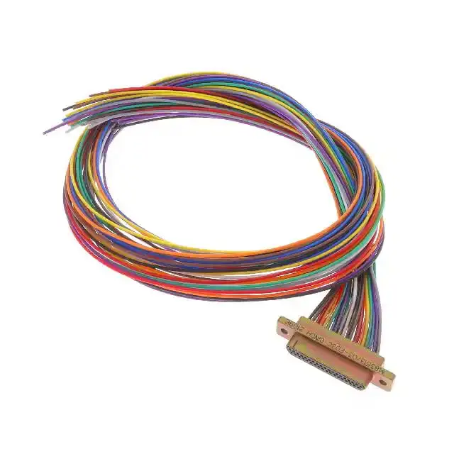 M83513/03-F03C 37 POS PLUG 18" COLR PTFE CD PLT AIM-Cambridge / Cinch Connectivity Solutions